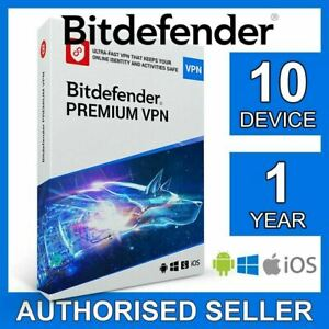 Bitdefender Premium Security  2022 1 year 10 devices