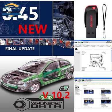 Newest version Autodata 3.45 and vivid workshop 10.2 Auto Repair Software + install video guide+ remote install help