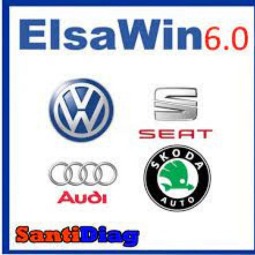 ELSAWIN 6.0 Newest for A-udi for V-W Auto Repair Software ELSA WIN V6.0 send 80GB HDD or Download link car repair software